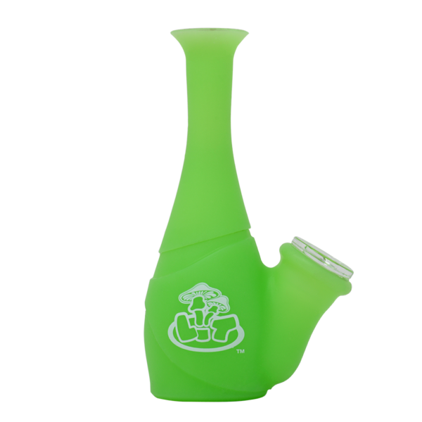 Silicone Bong - Green - 6 Inch